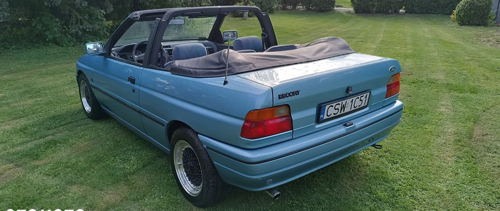 Ford Escort cena 10000 przebieg: 82000, rok produkcji 1993 z Grudziądz małe 67